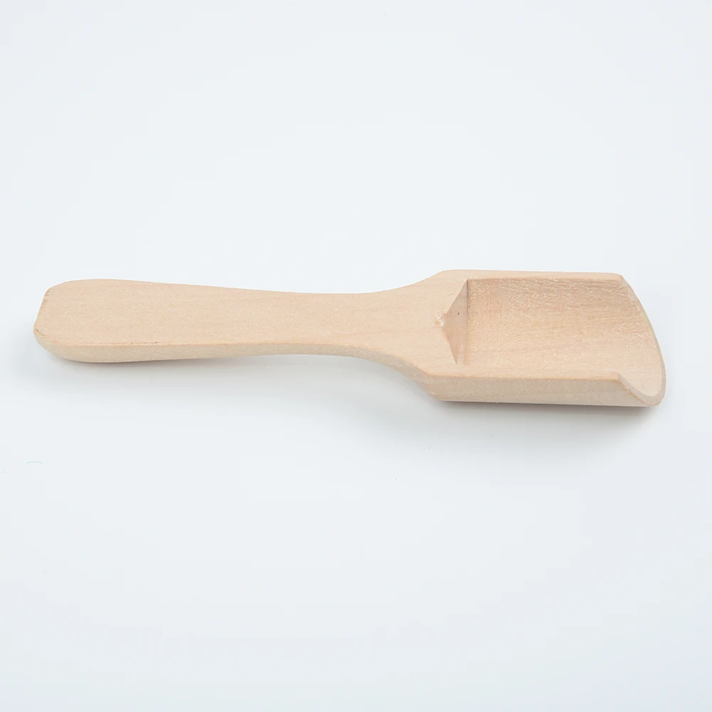 

Mini Wooden Round Handle Scoop Teaspoon Small Salt Shovel Milk Powder Scoops Wood Spoons Coffee Tea Condiment Salt Sugar Spoon