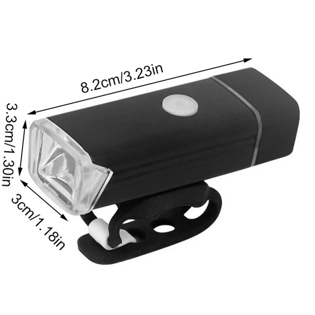 2 шт велосипед передние фары USB Перезаряжаемые горного велосипеда для верховой