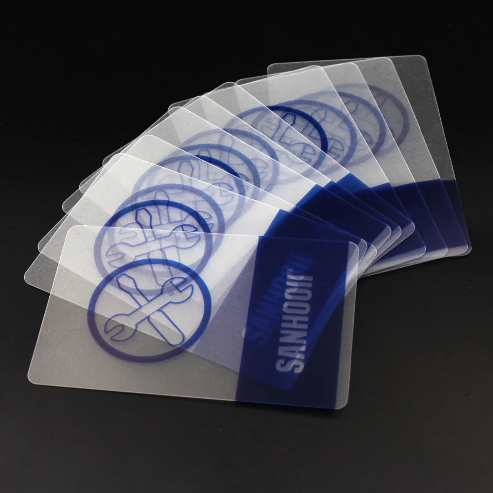 

10X пластиковая карта для мобильного телефона открывающийся скребок Teardown ремонтные Инструменты гаджеты ZM56