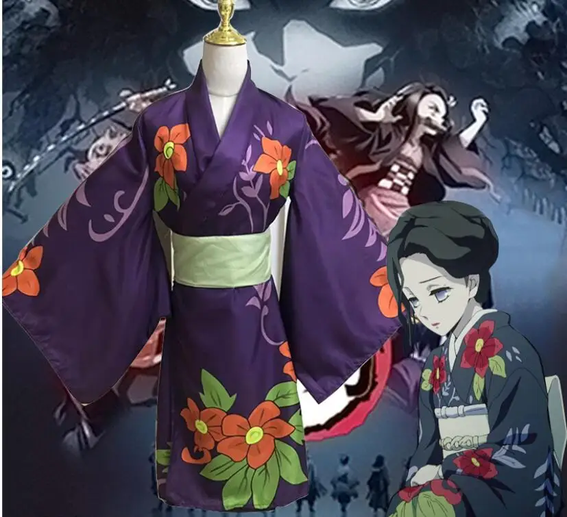 Костюм для косплея из аниме рассекающий демонов: киметсу но айба Тамайо