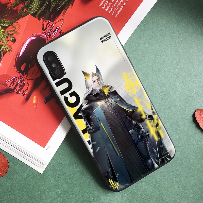 hellagur arknights soft silicone phone case cover shell for iphone se 6 6s 7 8 6splus 7plus 8plus x xr xs 11 pro max free global shipping