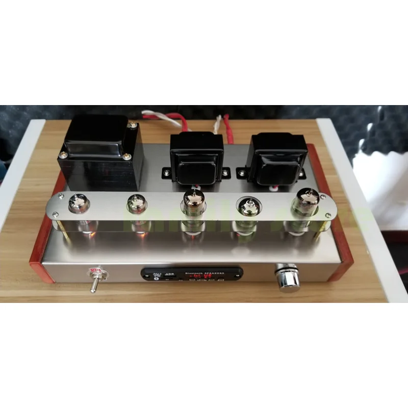 Важный новый запуск 6p14 Bluetooth-ламповый усилитель мощности комплект сделай сам
