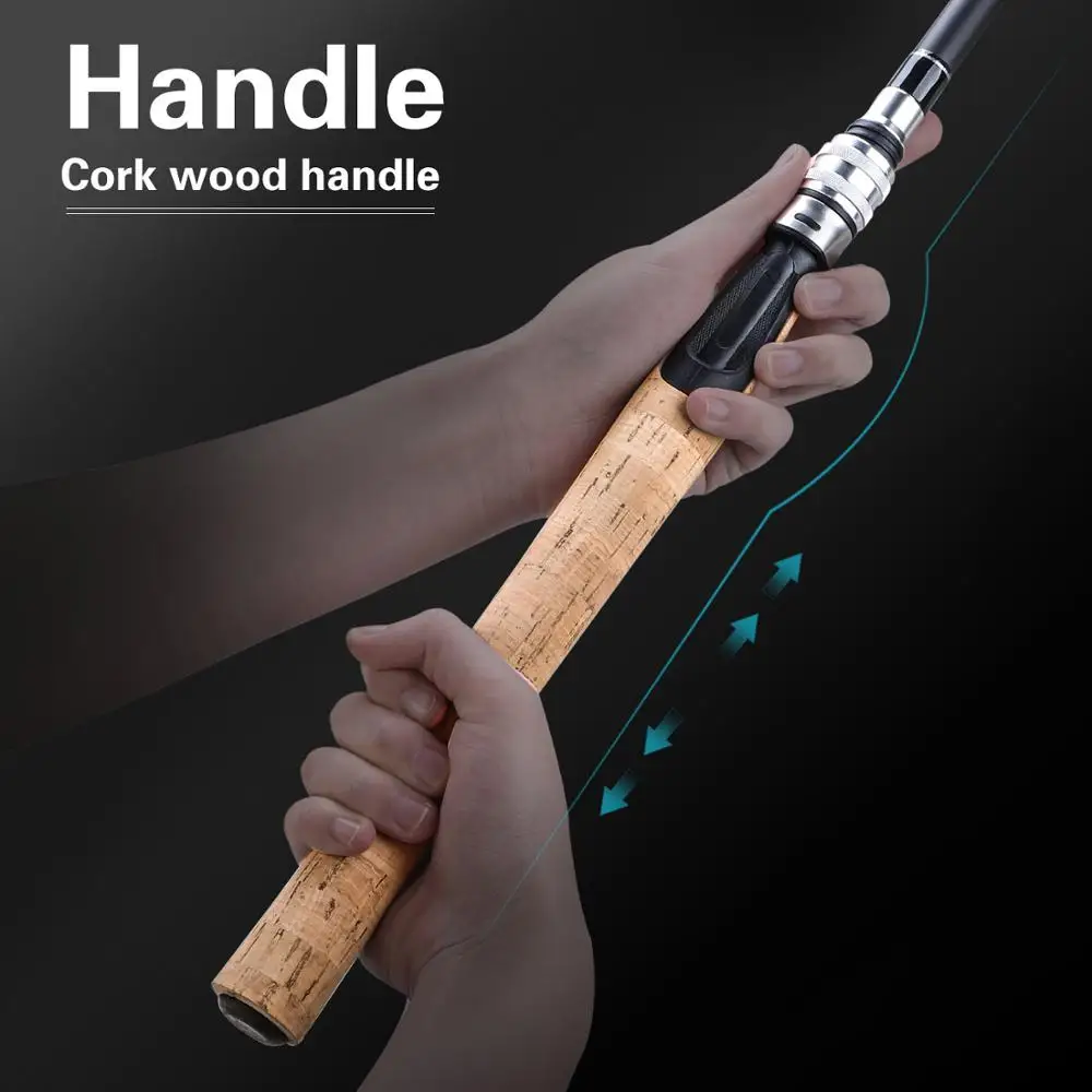 Sougayilang Mini Portable 1.8M 2.1M 2.4MTelescopic Fishing Rods feeder Bass Hard Bait Casting Spinning Rod pole Tackle | Спорт и