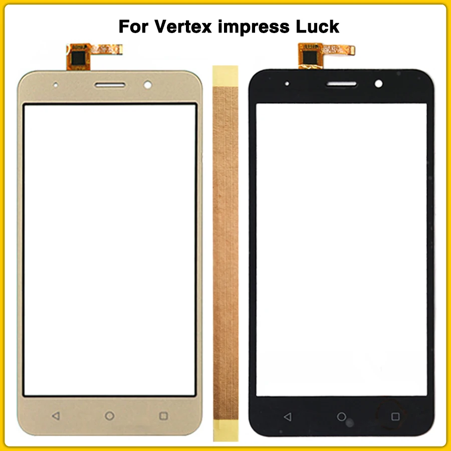 Новый удачный сенсорный экран для Vertex impress Luck Сенсорная панель дигитайзер сенсор