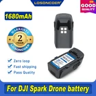 Аккумулятор LOSONCOER 100% мА  ч для дрона DJI Spark, 1680 оригинал