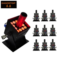 stage special effect single tube led co2 jet cannon rgb 3in1 led lamp dmx co2 jet machine iron cover for stage wedding x 10