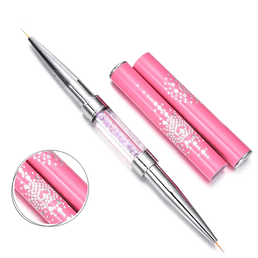 Кисть для рисования с двойной головкой под розовое золото | Красота и здоровье