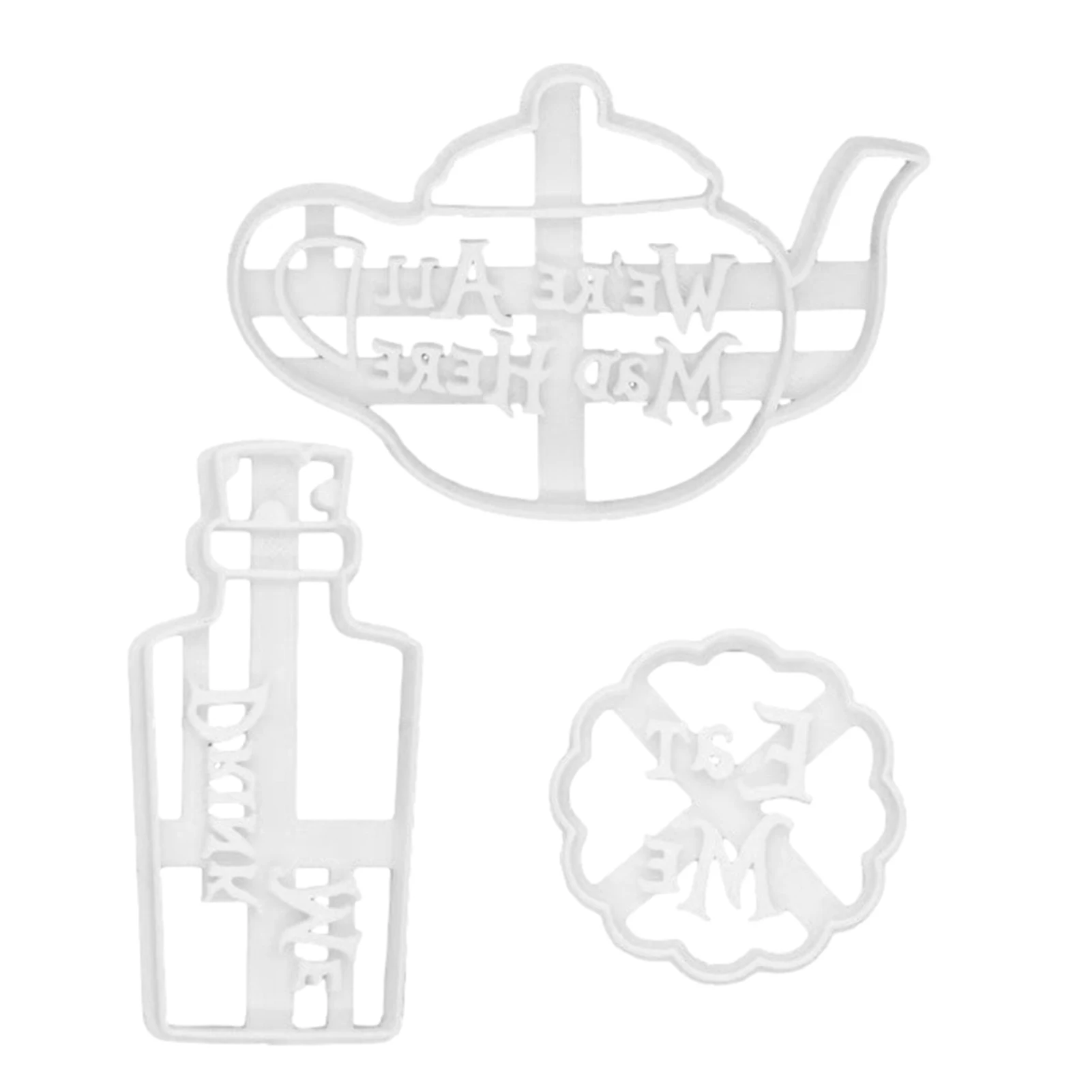 

3 шт., форма «сделай сам» для кухонного десерта, форма для печенья, резак, креативная форма для печенья, тиснение, крафтовое украшение, кухонн...