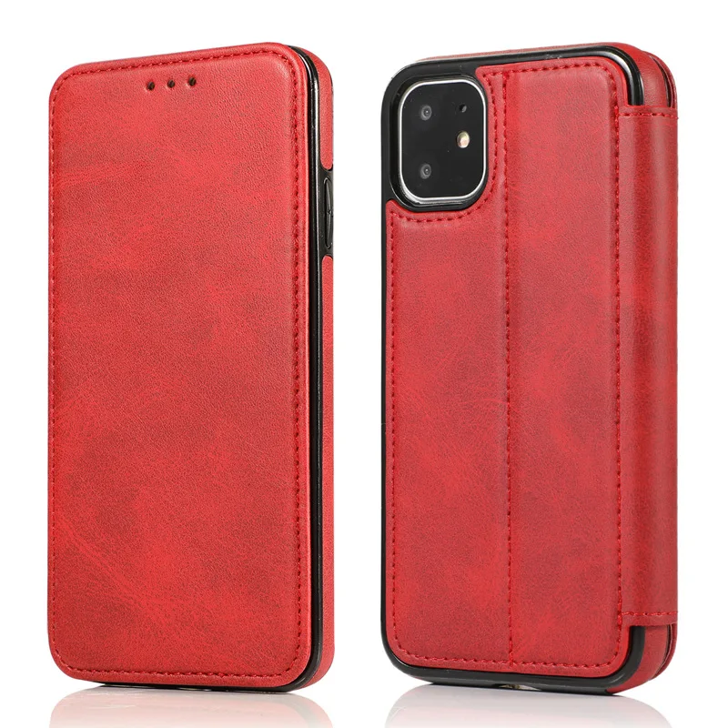 Роскошный чехол из кожи с откидной крышкой для Samsung Galaxy S8 S9 S10 S20 S21 Plus S22 Ultra Business Pocket Card Slots Wallet Magnetic Case.