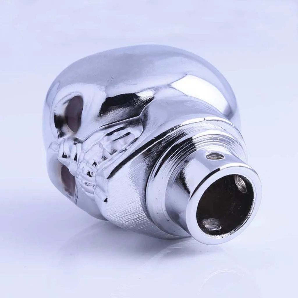 Автомобильные ручки переключения передач хромированные светодиодный Ки ручка