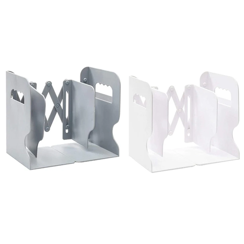 

Retractable Bookshelf Bookends Book Holder Bookcase Adjustable Bookend Book Shelf Folder Book Stoppers