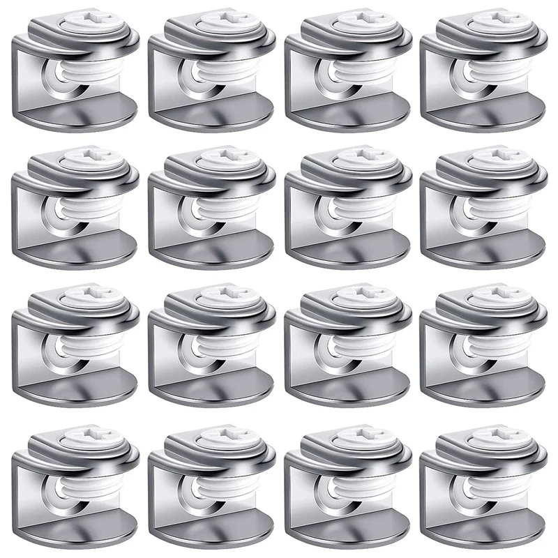 

24 Pieces 3D Printer Bed Clips Adjustable 3D Glass Bed Clips Stainless Steel Bed Clips 3D Printer Accessories, Silver