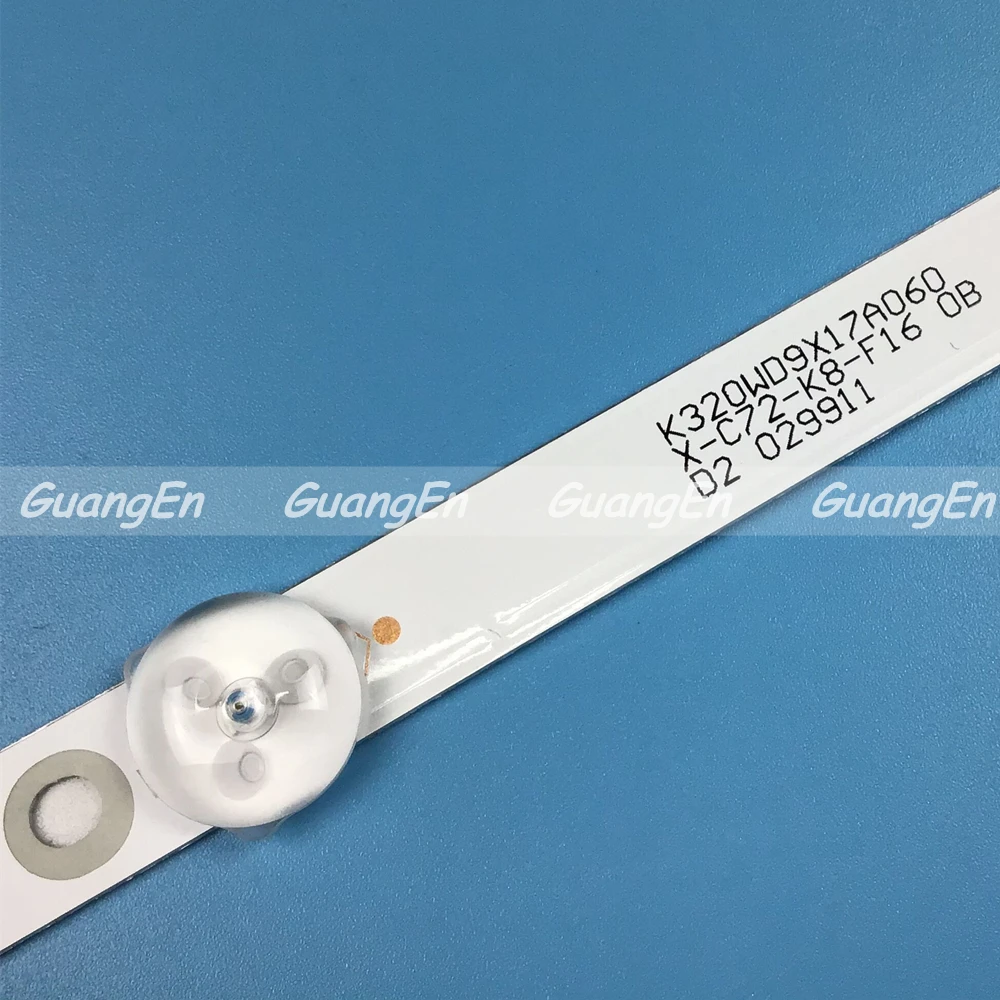 2pcs LED backlight strip for For PANASONIC TX-32FR250K 2T-C32ACSA K320WDX A1 A2 4708-K320WD-A2113N01 A1113N11 A B type 32PHS4062 | Освещение