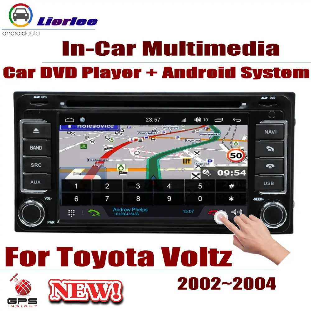 Для Toyota Voltz 2002-2004 автомобильный Android плеер радио DVD GPS-навигация разборная система