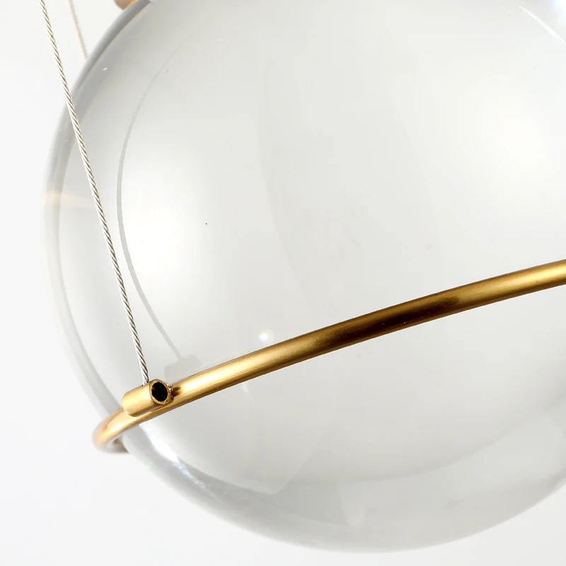 

Modern Pendant Lights Black Glass Ball Pendant Lamp Long Line Hanging Lamp For Kitchen Living Room Nordic Globe Light Fixtures