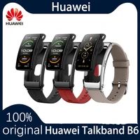 original huawei talkband smart band detachable bluetooth earphone huawei b6 sport band fitness monitoring wristband