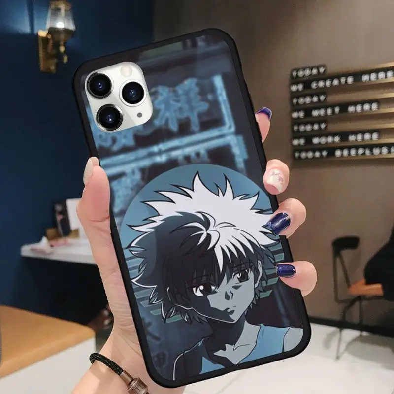 

Anime Hunter x Hunters Phone Case for iPhone 11 12 pro XS MAX 8 7 6 6S Plus X 5S SE 2020 XR mini Funda