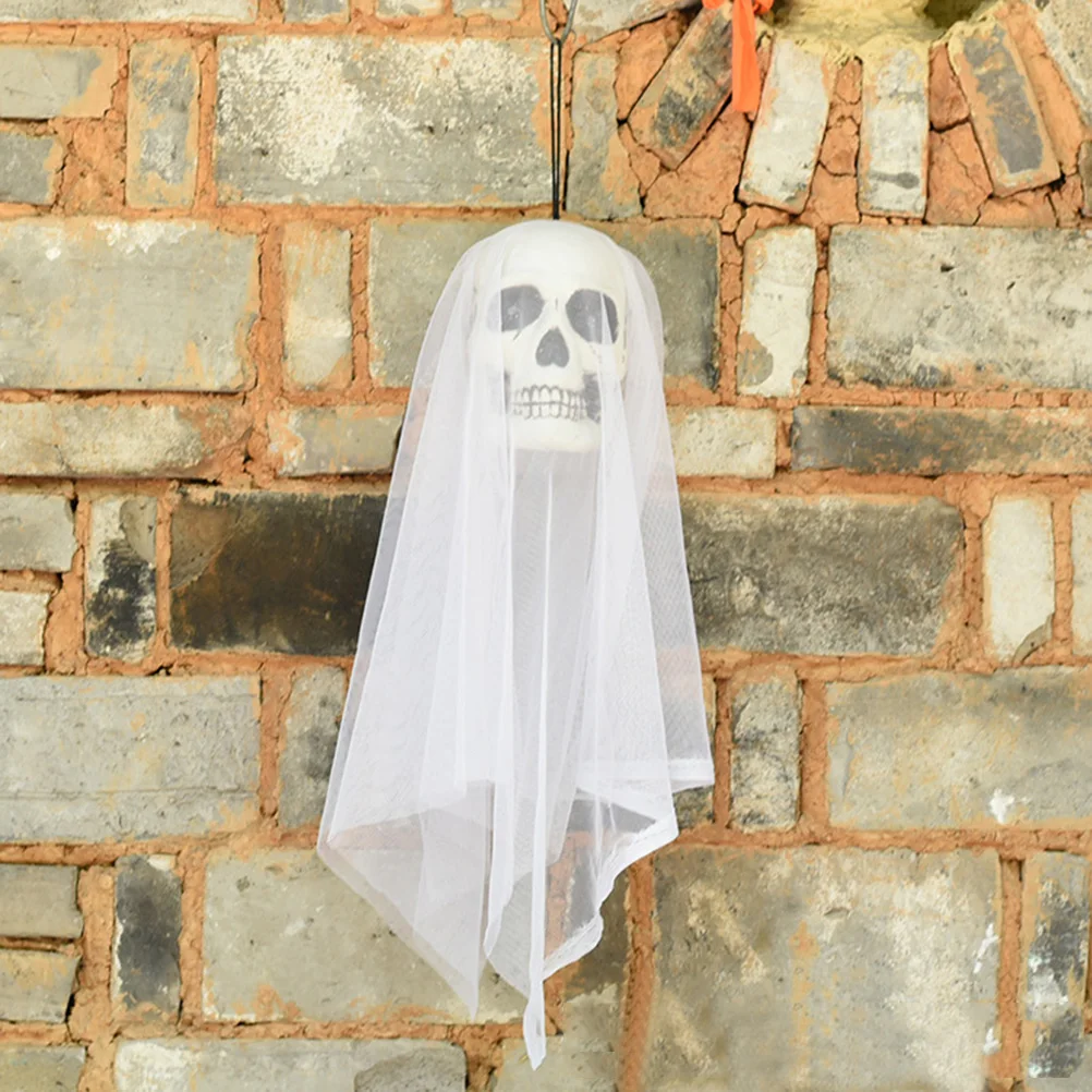 2 шт. Хэллоуин вуали жуткий висит подвеска в форме скелета приведения для