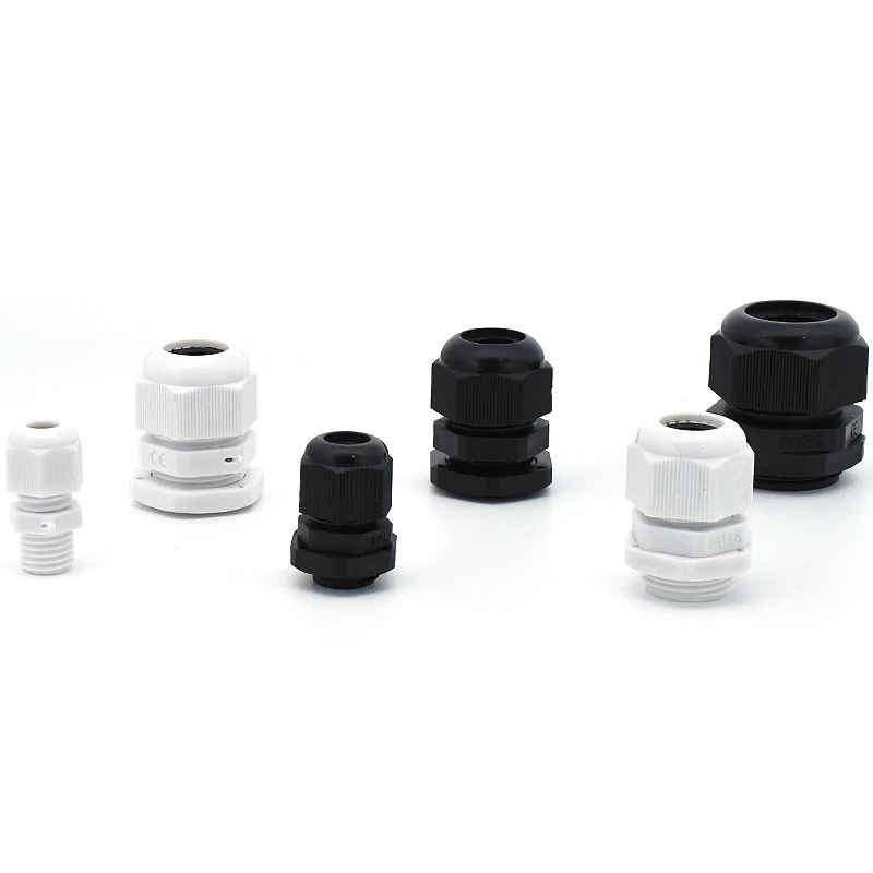 

Pg7 / 9 / 11 / 16 / 19 / 21 cable waterproof joint wire nylon plastic sealing fixed gegelan head
