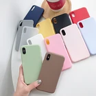 Чехол для iPhone 13, 12 Pro Max, Mini, 12Pro, 11, 6, 6S, 7, 8 Plus, 5, 5S, SE, 2020, XS, XR, X, ультратонкий, мягкий, силиконовый, противоударный