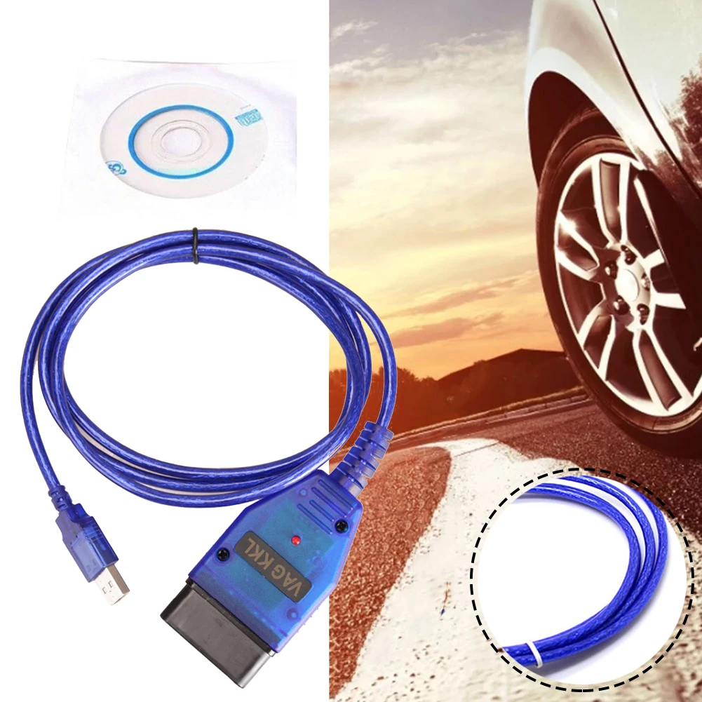 

High quality Car OBD2 USB Diagnostic Scanner Cable for VAG 409 VAG409.1 for A3 A6 Seat Alhambra Skoda VW interface Cable