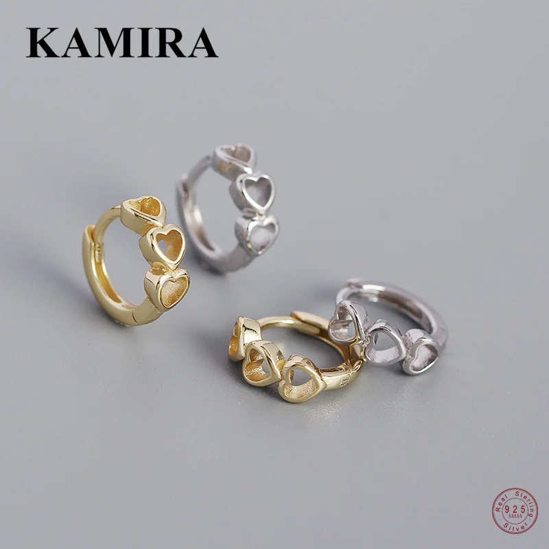 

Женские серьги-гвоздики KAMIRA из серебра 925 пробы, в стиле панк-рок