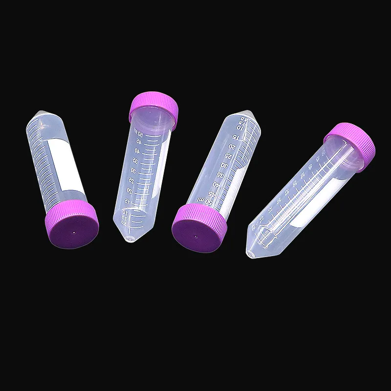 Стерильная пластиковая центрифужная трубка 50 мл пробирка с винтовой крышкой