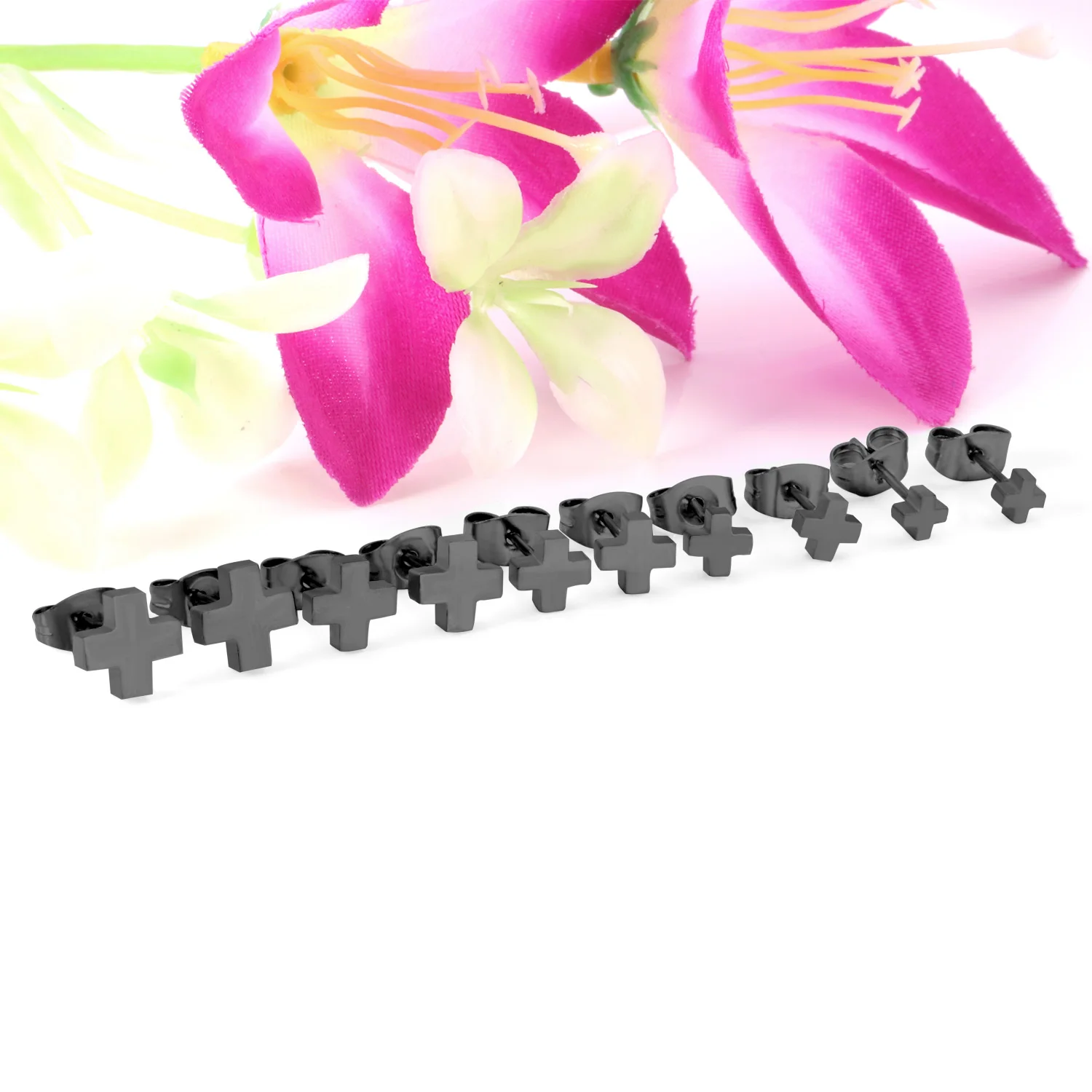 Женские серьги-гвоздики из нержавеющей стали 4-8 мм | Украшения и аксессуары