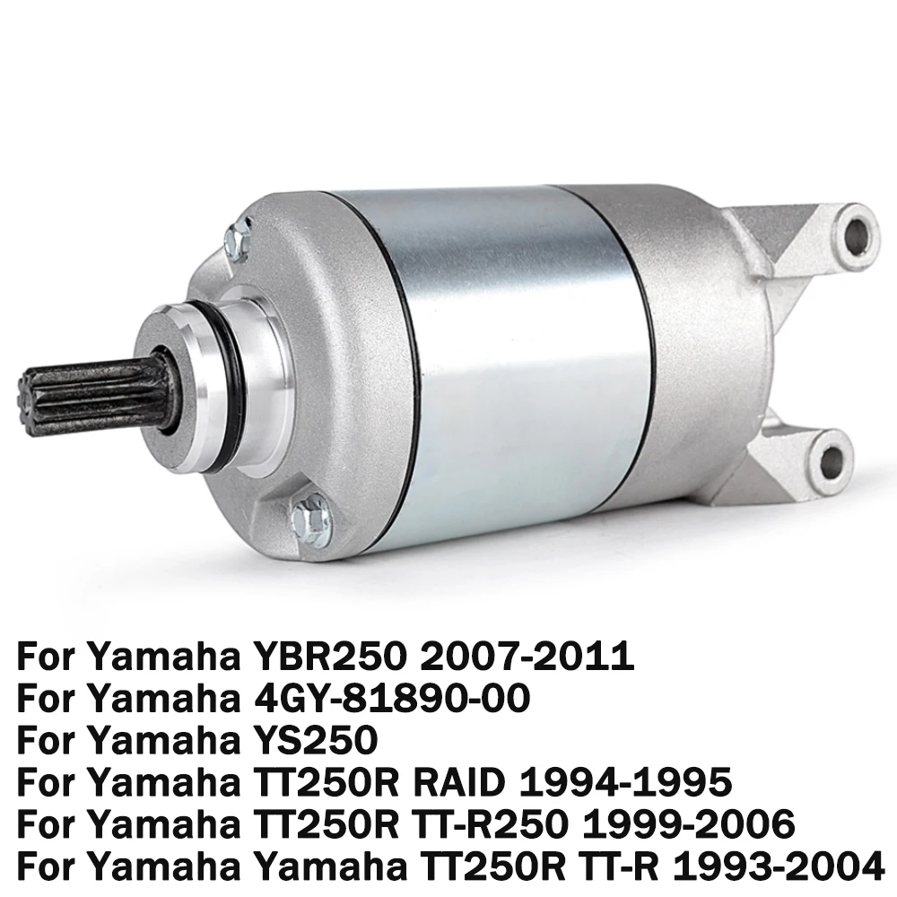 Электрический стартер для Yamaha TT250R TT-R250 TT-R RAID TTR 250 TT 250R R250 YBR250 YS250 4GY-81890-00 - купить по