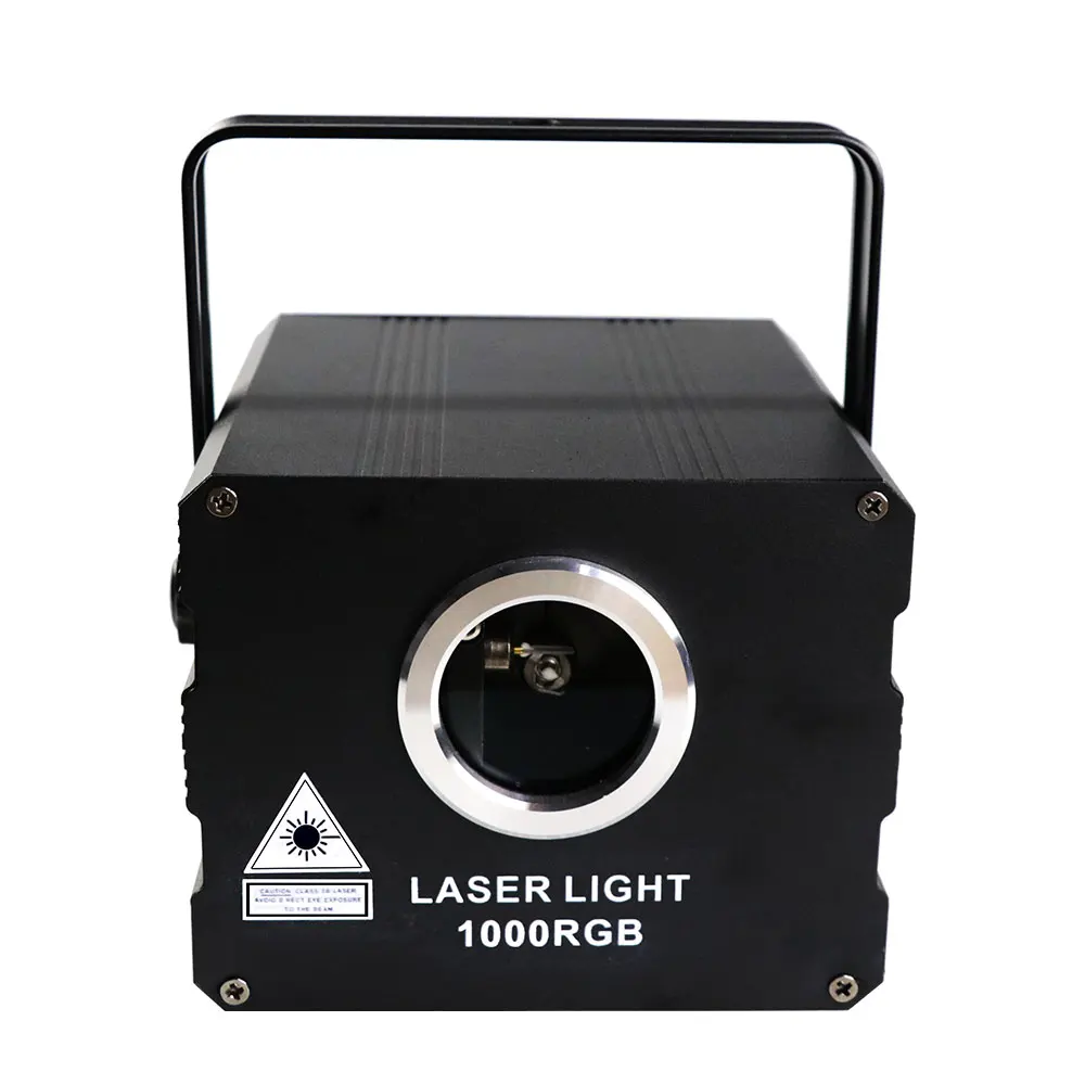 1000 мВт 3D анимационный лазерный сценический светильник DMX512 с звуковым