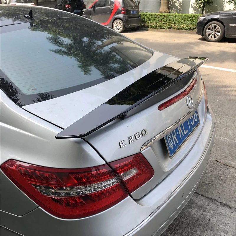 Спойлер для Benz W212 E class coupe 2008 2014 Автомобильный задний спойлер из АБС пластика two E300