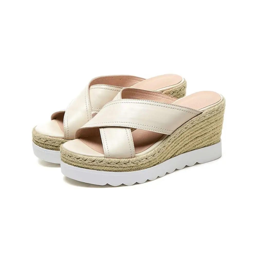 Сандалии из натуральной овечьей кожи на высоком каблуке|Боссоножки и сандалии| |