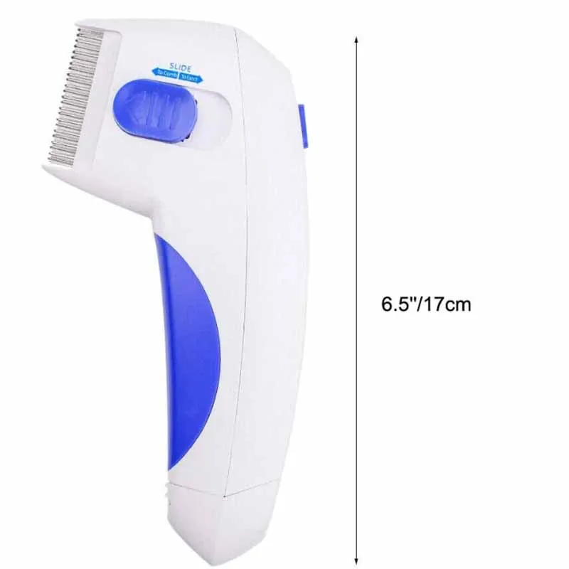 Professional Electric Flea Comb Head Lice Removal Controller Killer Great Doctor for Dogs Cats Pet | Дом и сад