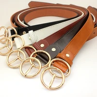 gold belt for women double buckle jeans belt fashion design high quality belt 2020 new