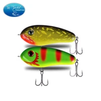 sinking jerk bait fishing lure 95mm 40g pencil luminous lure artificial cf lure bait little darling middle with mustad hook