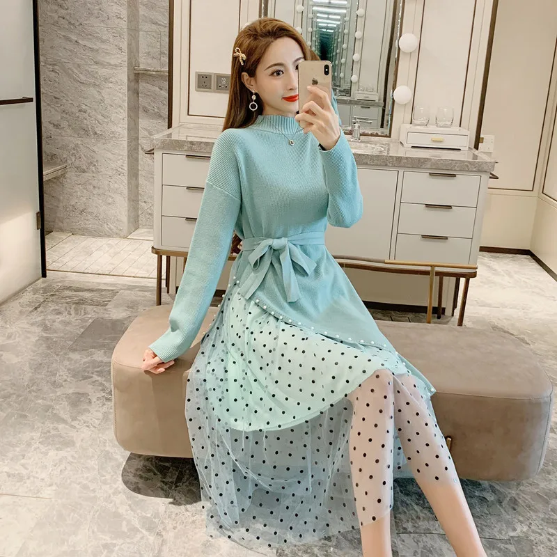 Женский комплект из двух предметов элегантное Трикотажное макси платье с