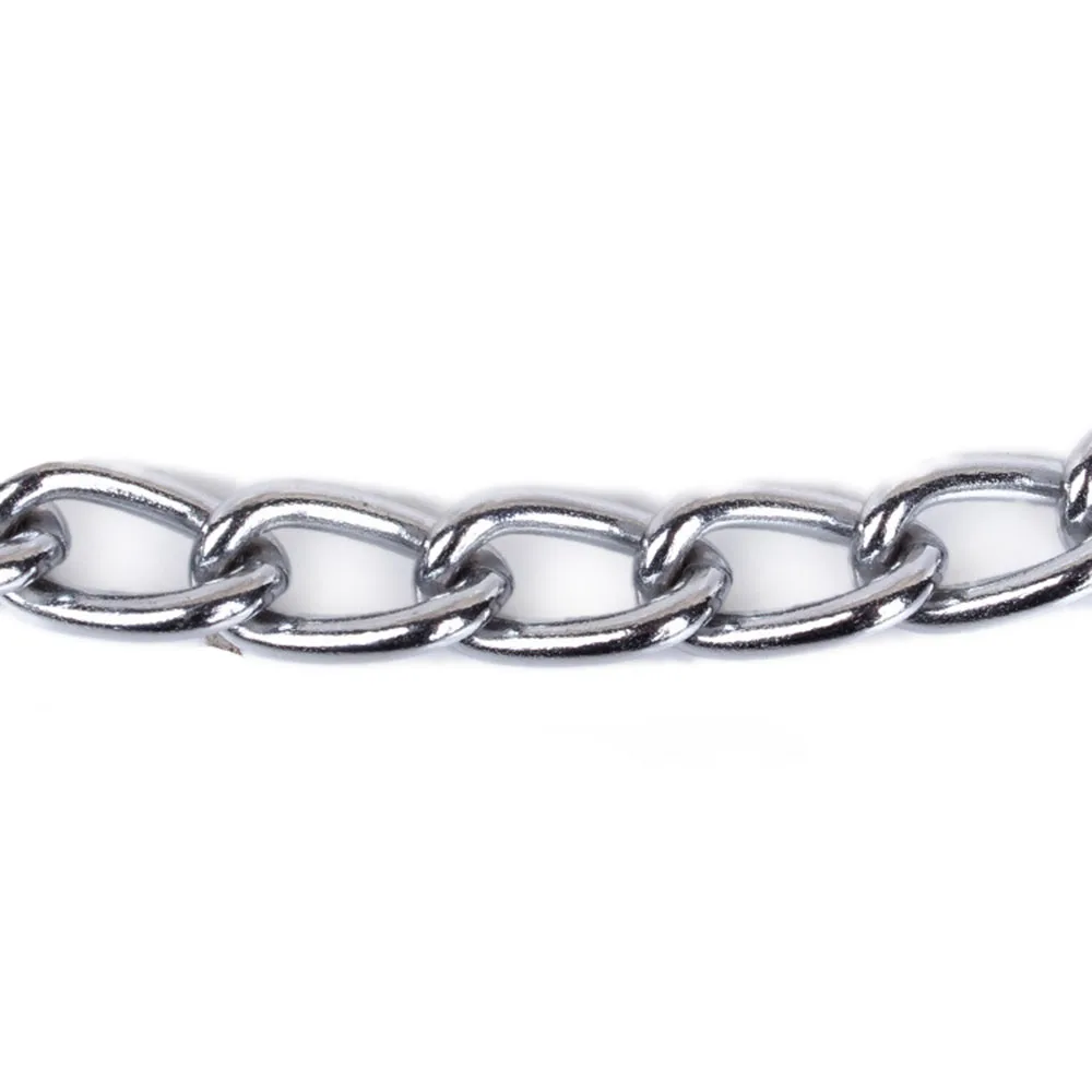 Поводок для собак тяжелый и прочный Хромированный Железный поводок больших с