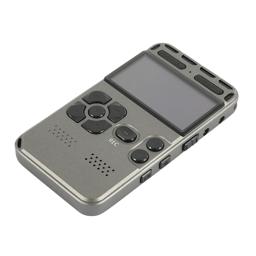 Портативный HD студийный цифровой аудио диктофон WAV mp3 плеер записывающая ручка 50