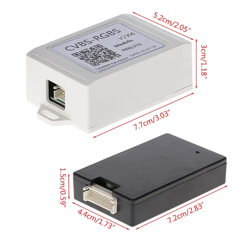 

Car Backup Camera CVBS to RGBS Converter Adapter Decoder for RNS315 Auto Tools