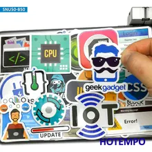 50pcs Programmers Internet Software Geek Symbol Phone Laptop Car Stickers for Notebook Guitar Skateboard Motorcycle Bike Sticker