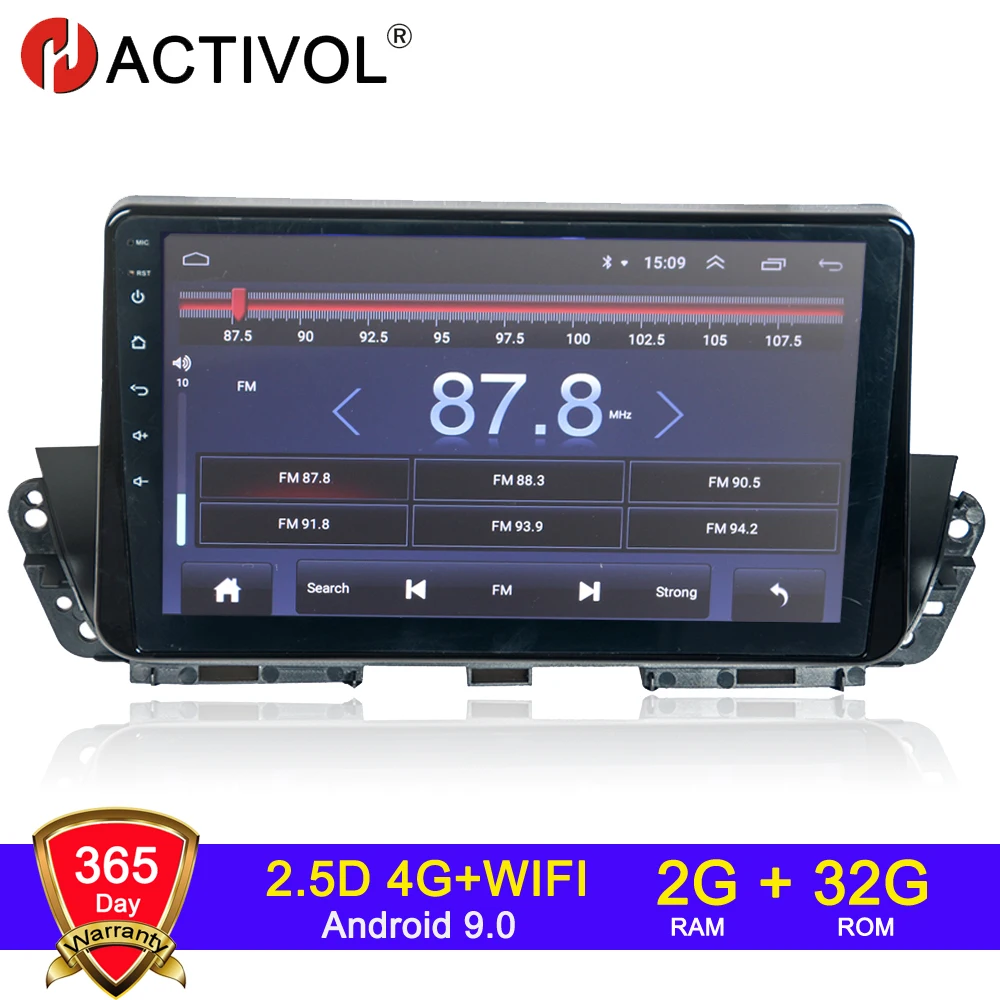 4G wifi 2G 3 Android 9 0 2 din автомагнитола для Baojun 730 2017-2018 автомобиля gps автомобильная