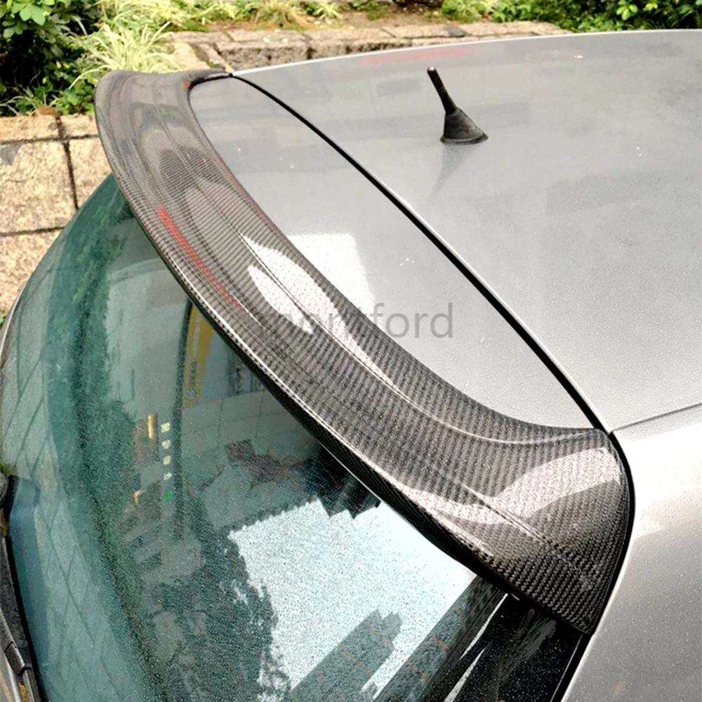 Автомобильный Стайлинг задний спойлер из углеродного волокна хвост багажник