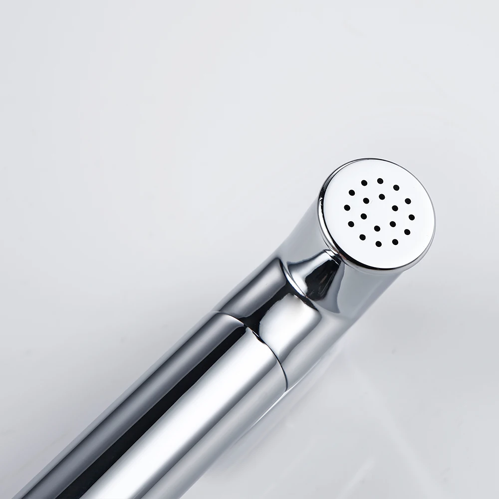 chrome plated brass hand held wall mounted hybrid hot and cold water with stand bathroom kitchen toilet faucet bidet sprayer free global shipping