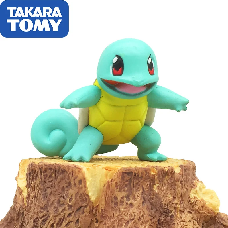 Pokemon Doll Toys Pocket Monster Подлинная TAKARA TOMY MC Squirtle Ivysaur Charmander Blastoise Charmeleon Blaziken Action