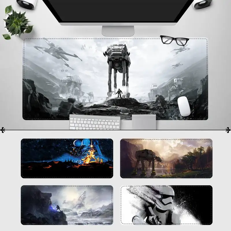 

Big Promotions Starwarss Mouse Pad Gamer Keyboard Maus Pad Desk Mouse Mat Game Accessories For Overwatch