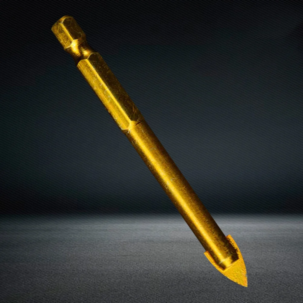 

Tungsten Glass Drill Bit Carbide Drill Bit Glass Tile Alloy Gold Brand New
