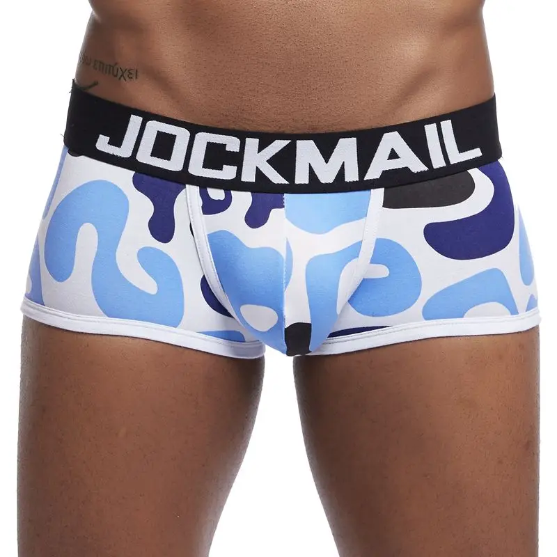 Нижнее белье JOCKMAIL мужские боксеры камуфляжные хлопковые сексуальные шорты
