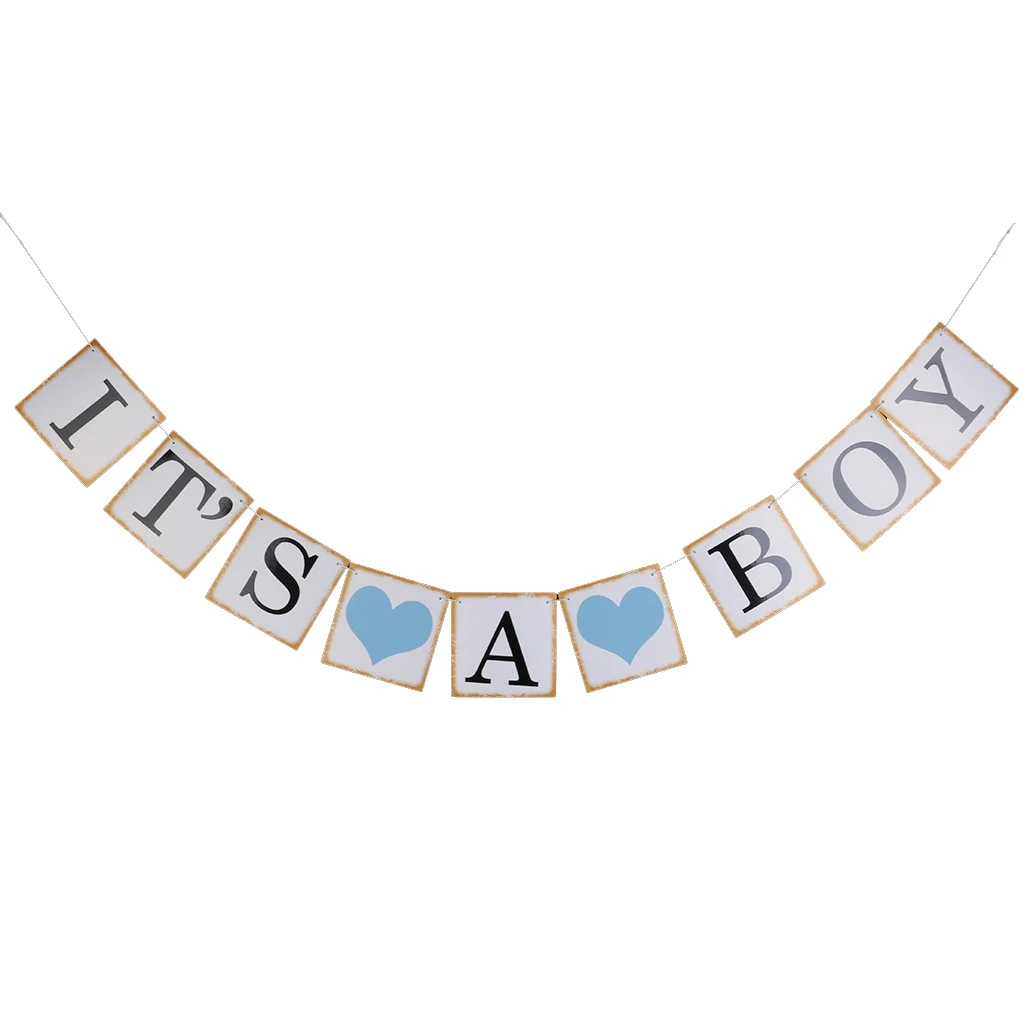 

Paper Bunting Banner Hanging Garland Wedding Party Baby Shower Photo Prop