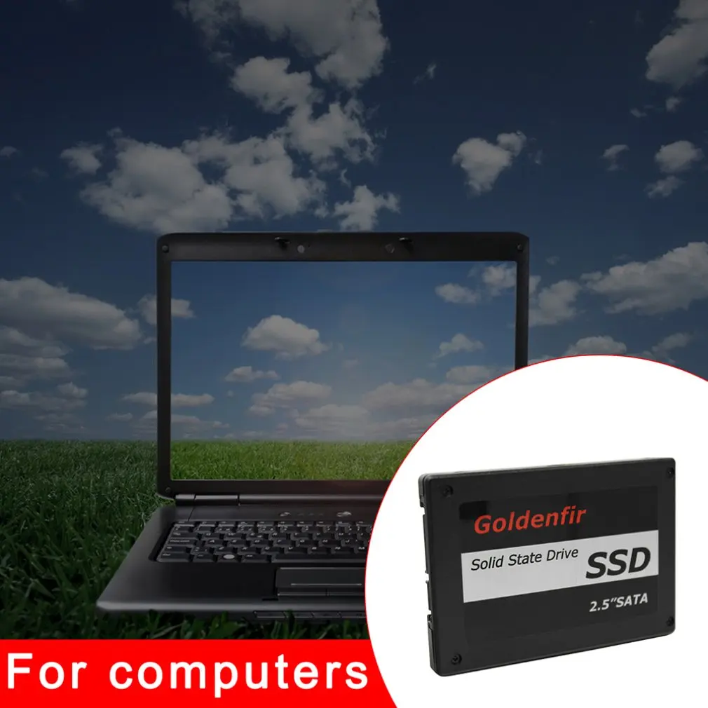 

Solid State Drives Desktop Computer Laptop Hard Drive Ssd Computer Universal Powerful Compatibility Black Disk