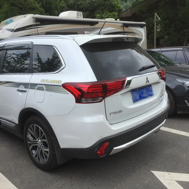 Спойлер для Mitsubishi Outlander 2014 2015 2016 ABS Материал заднее крыло автомобиля праймер цвет